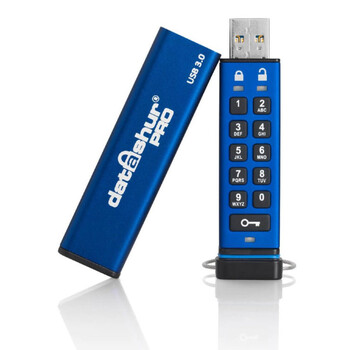 Захищена флешка з апаратним шифруванням iStorage datAshur Pro USB 3.0 4GB 